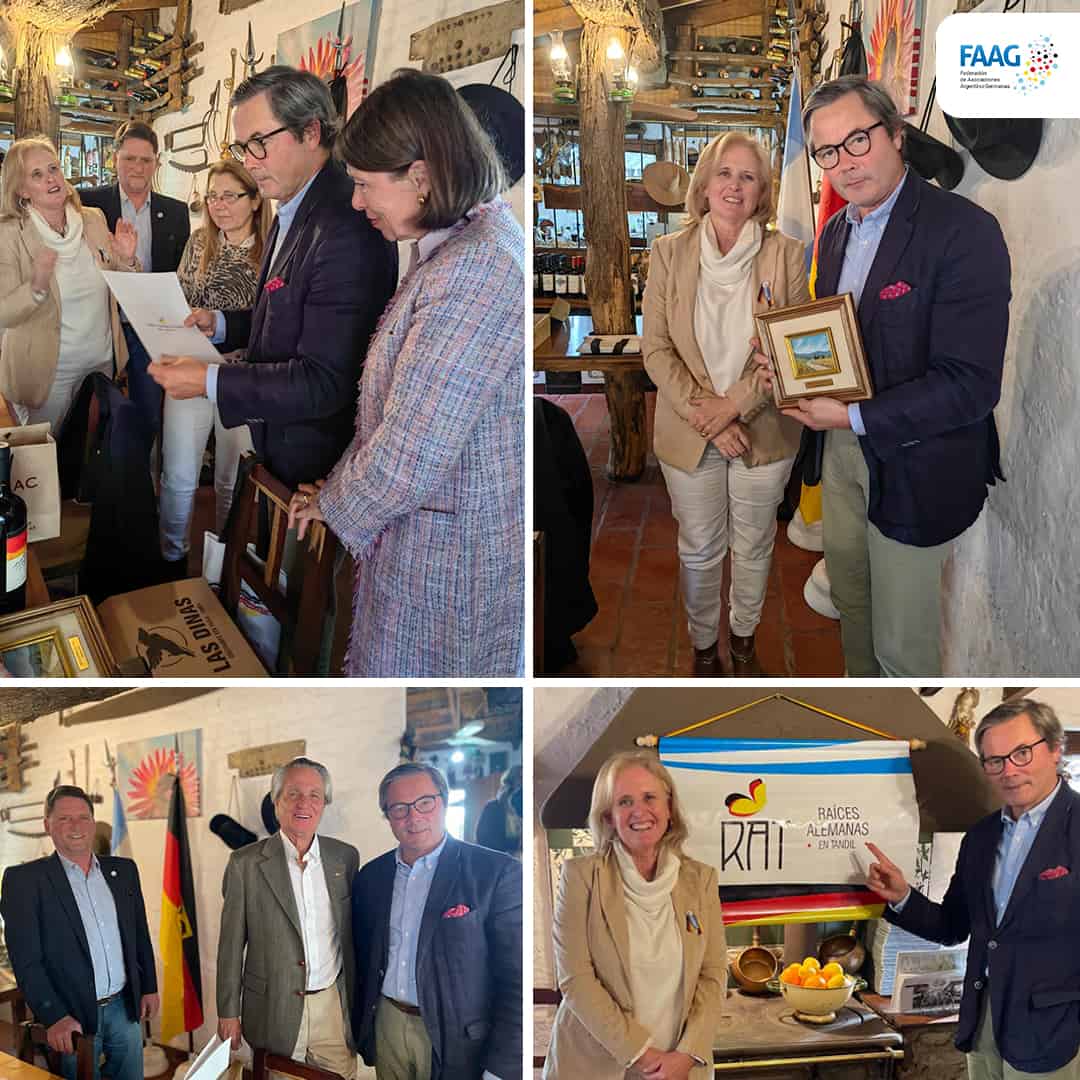 Visita En Tandil Del Embajador De Alemania En Argentina FAAG